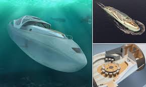 Sinot has since said that this is not the case. James Bond Style Luxury Super Yacht Doubles As A Submarine To Allow Meetings In Complete Secrecy Daily Mail Online