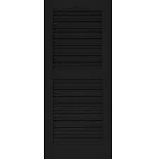 Climateguard Vinyl Louvered Shutters Realistic Wood Grain