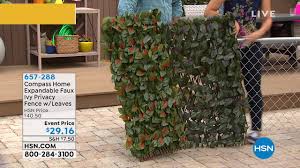 1,111 artificial ivy fence panels products are offered for sale by suppliers on alibaba.com, of which fencing, trellis & gates accounts for 9%. Compass Home Expandable Faux Ivy Privacy Fence With Leav Youtube