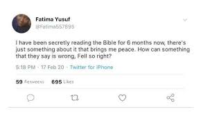 You might be wondering about how to change your free fire name. Muslim Girl Fatima Yusuf Reveals How She Finds Peace From Reading The Bible Gistmania