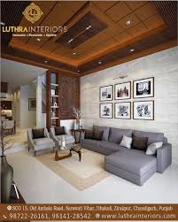 Commercial Interior Designer In Chandigarh Ceiling Design Living Room Ceiling Design Bedroom Living Room Partition Design