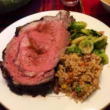 Superlative prime rib and high caliber of all the food presented. Prime Rib Dinner Night Lakeside Yacht Club