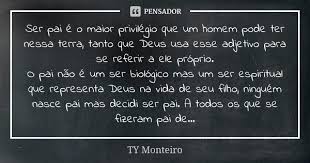 É que hoje a morte do cantor completa 6 anos. Ser Pai E O Maior Privilegio Que Um Ty Monteiro Pensador