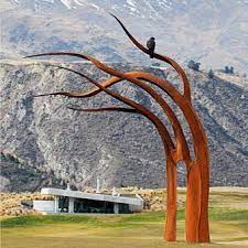 Steel Sculptures Outdoor Sculptures Queenstown New Zealand Statue Scultura Pop Art