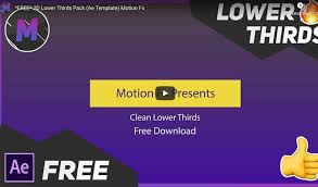 4k 60 fps make the lower thirds sharper than normal 1080 projects. The 10 Best Free Lower Thirds Templates For After Effects