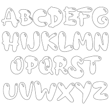 Home large coloring letters upper case alphabet letters file 19 26. 5 Best Printable Bubble Letters Alphabet J Printablee Com