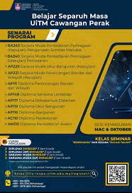 Contoh kursus ialah ijazah sarjana muda perubatan. Ijazah Sarjana Muda Pengurusan Sumber Manusia Uitm