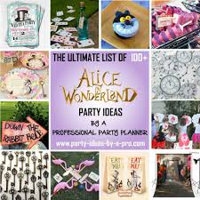 See more party planning ideas at catchmyparty.com! 100 Alice In Wonderland Party Ideas By A Professional Party Planner