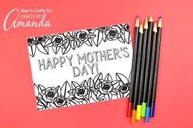 We hope you enjoy our mother's day coloring pages. Mother S Day Coloring Cards Crafts By Amanda