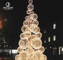 [Hot Item] High Quality LED Motif Lights New Design Christmas Santa Tree  Decorations Hot Sale Winter Festival Holiday Lighting