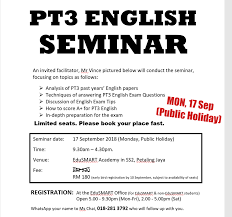 This site has a good collection of free downloadable test papers from popular schools in singapore. Edusmart Form 3 Students Get Ready For Pt3 With The Facebook