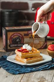 Buttermilk Vanilla Thick And Fluffy Power Waffles Kodiak Cakes Waffles Frozen Waffles
