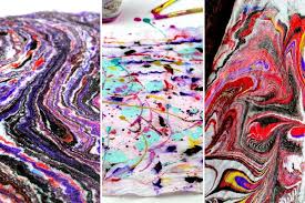 If you have never experienced water marbling before, this workshop is especially for you ! How To Marble Fabric Using Fabric Paint Kit Kraft