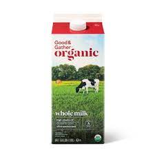 This grade a whole milk is pasteurized and homogenized, along with having vitamin d added. Organic Whole Milk 0 5gal Good Gather Target