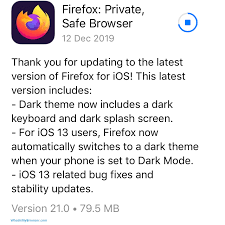 Using mozilla firefox as your browser of choice? Update Firefox On Iphone Whatismybrowser Com
