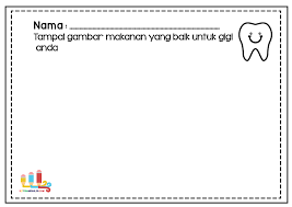 Kumpulan contoh surat lamaran kerja yang baik dan benar untuk melamar di pt / pabrik, rumah sakit, restoran, toko, sekolah dll. Lembaran Kerja Tema Gigi Tampal Makanan Baik Untuk Gigi Kitpramenulis