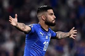 Lorenzo insigne celebrates scoring italy. Insigne Verratti Push Italy Closer To Euro 2020 With Bosnia Win