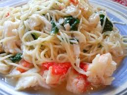 In 2017 this recipe was one of the daily meal's most popular recipes. Angel Hair Pasta With Crab And Spinach Crab Recipes Healthy Crab Pasta Recipes Imitation Crab Recipes
