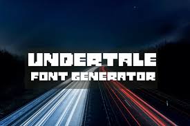 It was designed by harry wakamatsu. Undertale Font Generator Fonts Pool