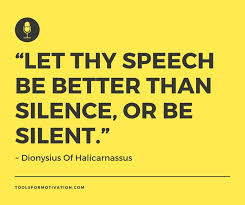 It is said that the fear of public speaking is a fear greater than death for most people. Public Speaking Quotes Tools For Motivation