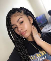 Black And White Braids Iyeunaaaa Box Braids Hairstyles Box Braids Styling Natural Hair Styles