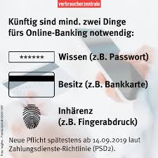 Ihrer pin sowie einer tan. Onlinebanking Und Shopping Die Tan Verfahren Seit Psd2 Verbraucherzentrale De