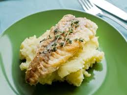 Monkfish And Mash Potatoes Recipe Monkfish Recipes Recipes Thyme Recipes