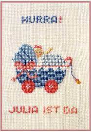 Dieser pinnwand folgen 505 nutzer auf pinterest. Hurra Ein Baby Kreuzstich Stickvorlage Geburt Zum Sticken