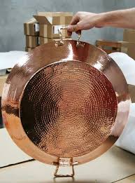 Amoretti Brothers Hammered Copper Paella Pan Copper Kitchen Copper Decor Copper Cookware