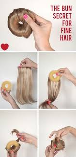 Pick from braid styles, twisted, and half up hairstyles, and many others! Creating The Perfect Bun With Your Hair Extensions Making Your Bun Look Perfect With No Mesh Showing Through Perfect For Hair Donut Fine Hair Hair Styles