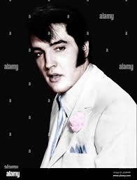 White suit elvis hi-res stock photography and images