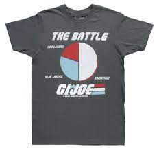 G I Joe The Battle Stats T Shirt Shirts T Shirt 30 And Single