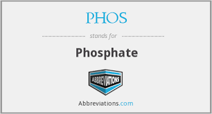 What Is The Abbreviation For Phosphate