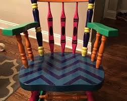 Teacher Rocking Chair Design Custom Teacher Chair Design Etsy In 2020 Teacher Rocking Chairs Teacher Chairs Chair Design