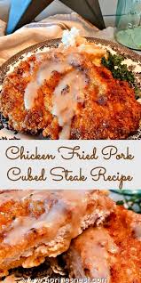 Chicken Fried Pork Cube Steak Norine S Nest Recipe In 2020 Pork Cube Steak Recipes Cube Steak Recipes Pork Steak Recipe