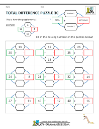 Puzzles involving arithmetic operations for grade 3. 18 Best Third Grade Math Puzzles Ideas Third Grade Math Puzzles Maths Puzzles Third Grade Math