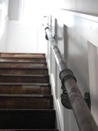 Pipes are an incredible diy material. Handrail Diy Galvanized Pipe Smiedendipity