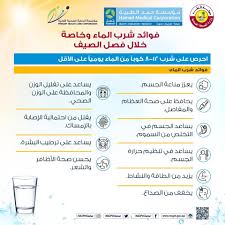 فوائد شرب الماء وخاصة خلال فصل الصيف وزارة الصحة العامة Ministry Of Public Health Facebook