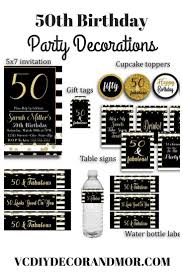 Fabulous 50 Birthday 50th Birthday Decoration Ideas For Her 50th Birthday Decoration Ideas For The 50 And Fabulous Check Out O 50th Birthday Decorations 50th Birthday Party Decorations 50th Birthday Party Ideas For Men