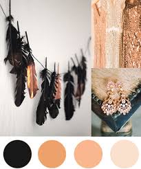Take lucy hale's rose gold highlights on her brown hair, maisie williams's rose gold. Rose Gold Black Polka Dot Bride
