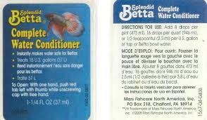 Splendid Betta Complete Water Conditioner Mars Fishcare North America Inc