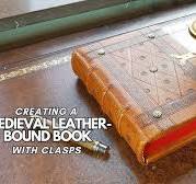 Bookbinding how to make green book with artificial leather ...