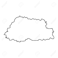 Interactive bhutan map on googlemap. Map Of Bhutan Outline Silhouette Of Bhutan Map Vector Illustration Royalty Free Cliparts Vectors And Stock Illustration Image 125831887