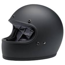 Biltwell Gringo Ece Helmet Flat Black Biltwell Inc
