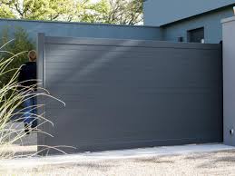 Portail Aluminium Contemporain Concarneau Portail Coulissant Portail Coulissant Electrique Portail Alu