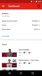 The official youtube studio app makes it faster and easier to manage your youtube channels on the go. Youtube Studio 19 47 200 Apk Download