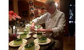 They'll discuss your dietary needs, create menus, shop for ingredients and prepare the meals. Gourmet Private Chef Dinner Party For 10