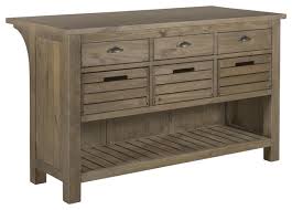 elmwood park rustic wood kitchen island