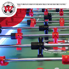 Thanks Jason One Of Our Goals Is To Make High Quality Tables For An Affordable Cost Glad You Love Warrior Table Soccer Soccer Table Foosball Foosball Table