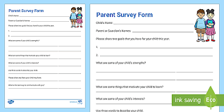 A consulting microsite, created to support parents' efforts to offer their children the possibilities of the digital world with safety. Editable Parent Survey Form